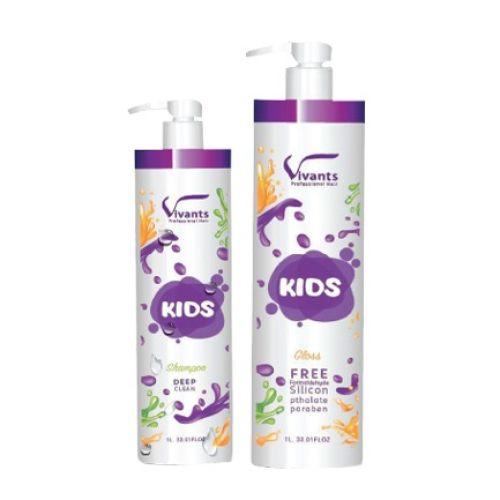 VIVANTS -KIDS GLOSS & SHAMPOO  - SET  1000 ML