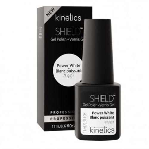 kinetics - kGP901n shield gel polish power white 901/15 ml