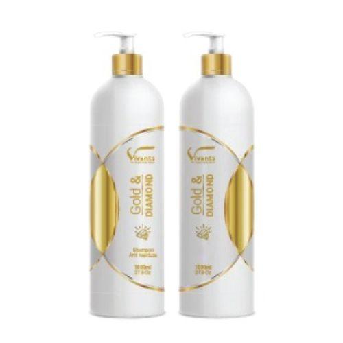 VIVANTS - GOLD GLOSS &  SHAMPOO - SET 1000 ml