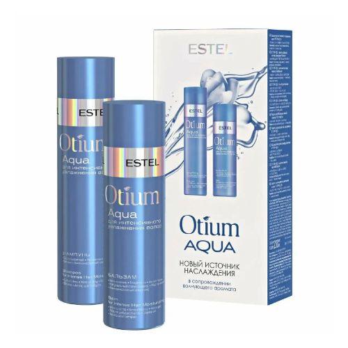 Estel - OTIUM AQUA set for intensive hair moisturizing SHAMPOO 250 ML+BALM 200ML-OTM201