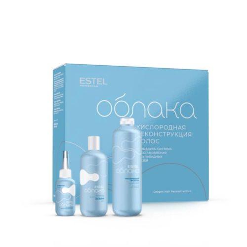Estel -  ESTEL Clouds Oxygen Hair Reconstruction treatment-system (2 pcs of activator 100 ml, balm 400 ml)-CD/NP
