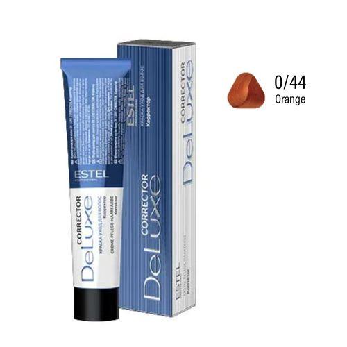 Estel - DE LUXE CORRECTOR Care Hair Color Cream  Orange Corrector, 60 ml NLC/44
