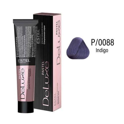 Estel - DE LUXE PASTEL Care Hair Color Cream  Indigo  (60 ml) NDP/0088