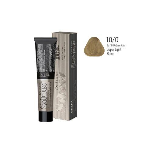 Estel - Color Cream for Grey Hair DE LUXE SILVER   Super Light Blond, 60 ml - DLS10/0