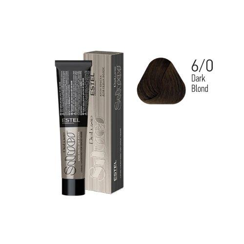Estel - Color Cream for Grey Hair DE LUXE SILVER   Dark Blond, 60 ml -DLS6/0