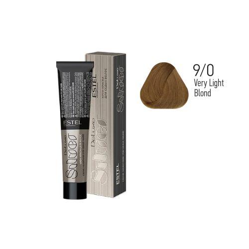 Estel - Color Cream for Grey Hair DE LUXE SILVER   Very Light Blond, 60 ml - DLS9/0