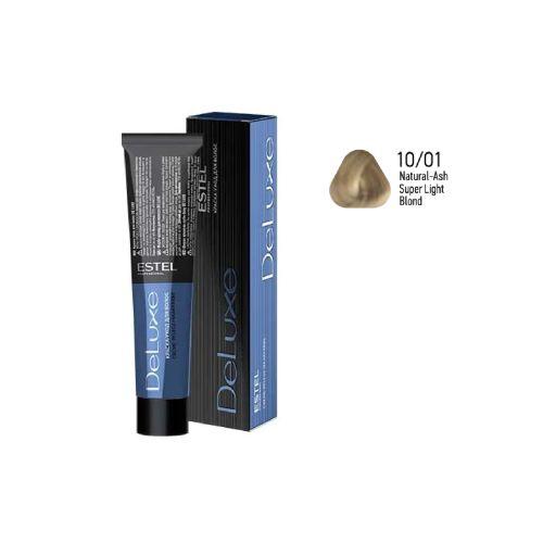 Estel - DE LUXE Care Hair Color Cream  Natural-Ash Super Light Blond , 60 ml NDL10/01