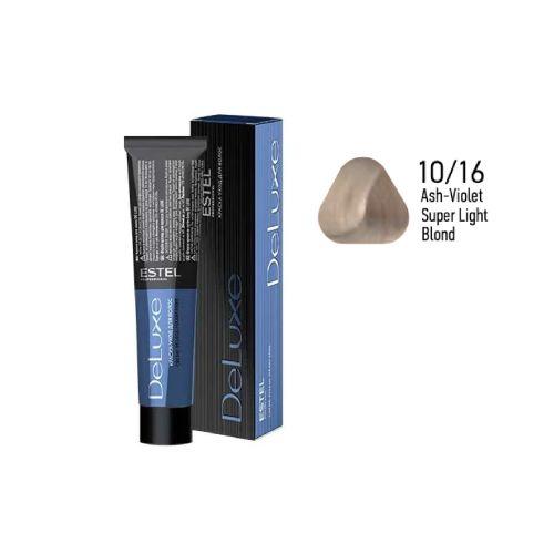 Estel - DE LUXE Care Hair Color Cream  Ash-Violet Super Light Blond, 60 ml - NDL10\16