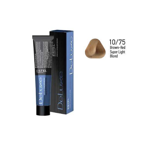 Estel - DE LUXE Care Hair Color Cream  Brown-Red Super Light Blond, 60 ml - NDL10/75