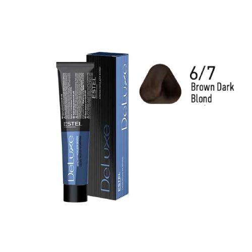 Estel - DE LUXE Care Hair Color Cream  Brown Dark Blond, 60 ml -NDL6/7