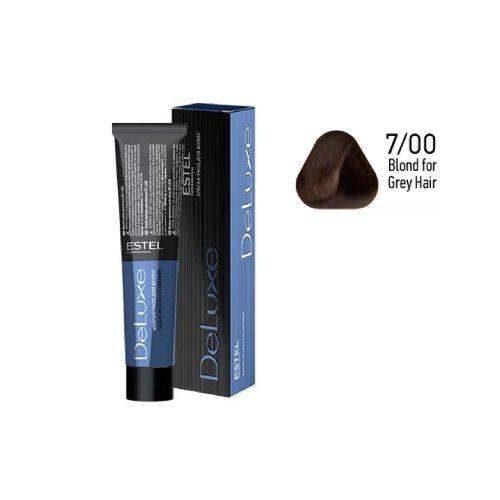Estel - DE LUXE Care Hair Color Cream  Blond for Grey Hair, 60 ml - NDL7/00