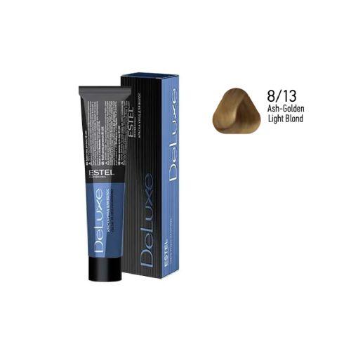 Estel - DE LUXE Care Hair Color Cream  Ash-Golden Light Blond, 60 ml -NDL8/13
