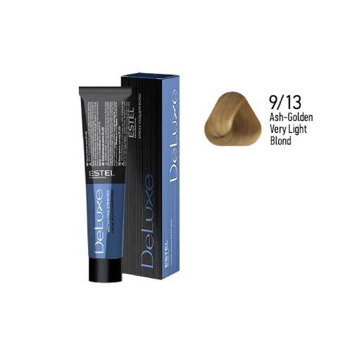 Estel - DE LUXE Care Hair Color Cream  Ash-Golden Very Light Blond, 60 ml - NDL9/13