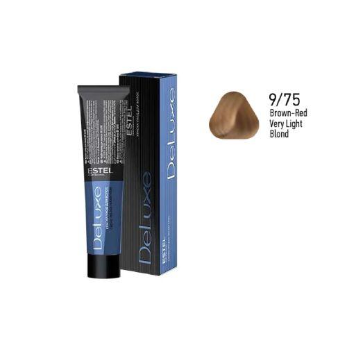 Estel - DE LUXE Care Hair Color Cream  Brown-Red Very Light Blond, 60 ml - NDL9/75