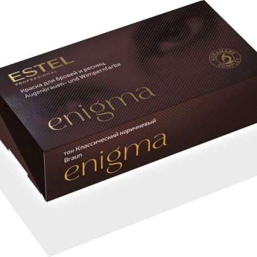 Estel - ENIGMA Eyebrow and Eyelash Color Cream. Brown  (20 ml)