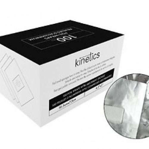 kinetics - remover foil with cotton 100pcs