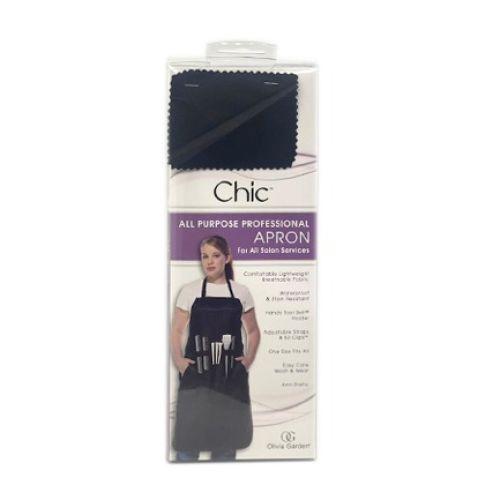 OLIVIA GARDEN -chic black ch - a1- apron 
